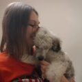 Penticton dog trainer Chelene Bogan with her dog Da Vinci