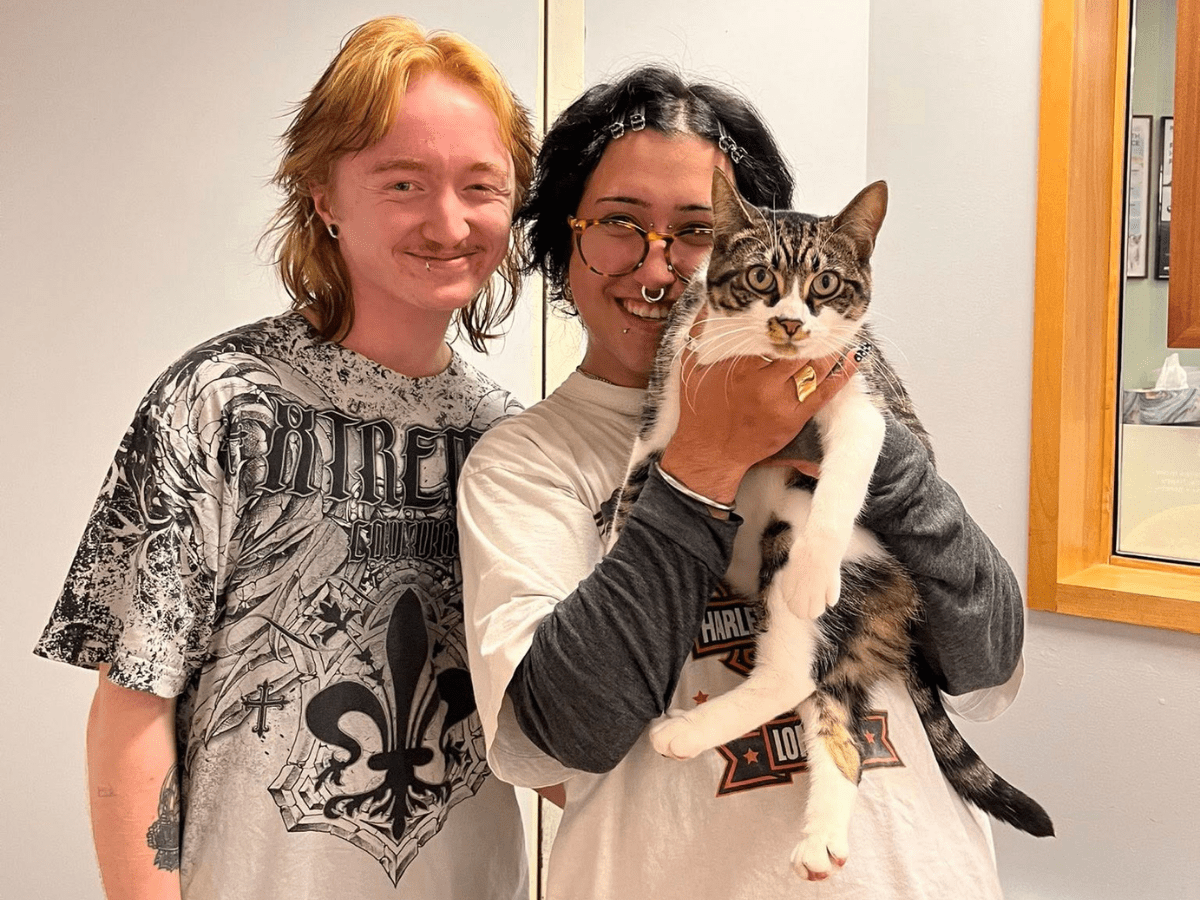 Nezuko with adopters