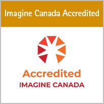 Imagine Canada Accredited Logo