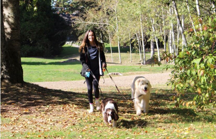 olivia malcolm walking dogs